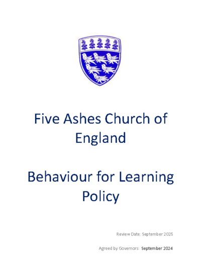 Behaviour for Learning Policy